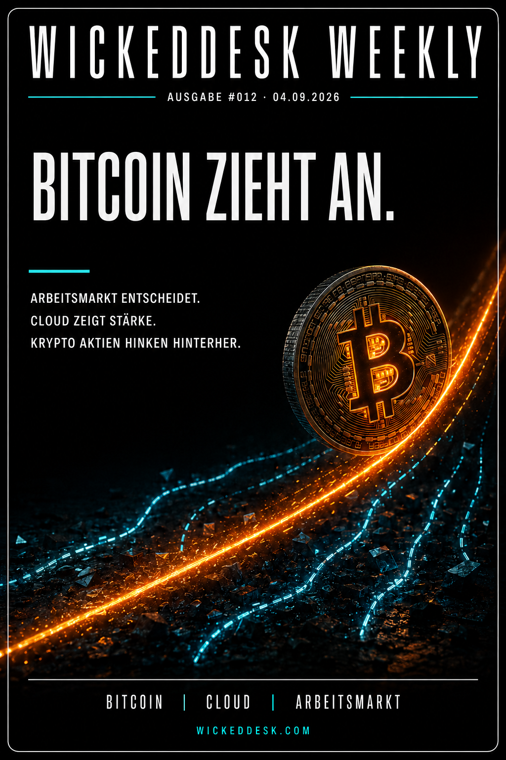 WickedDesk Weekly #012: Bitcoin zieht an Ausgabe