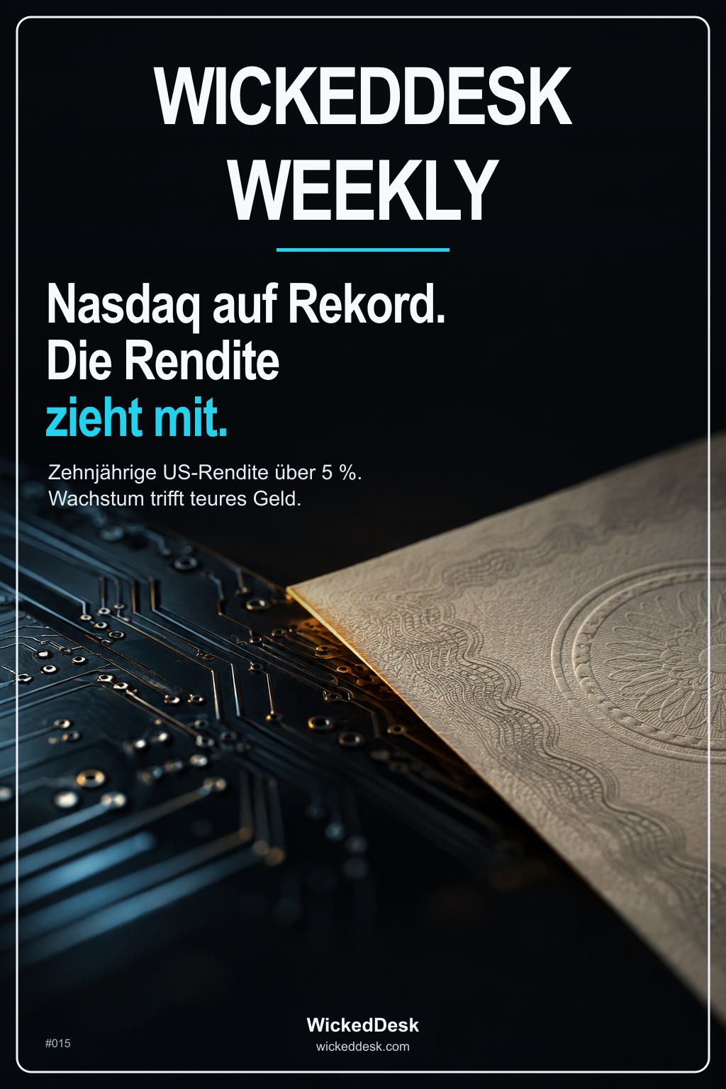 WickedDesk Weekly #015: Nasdaq auf Rekord. Die Rendite zieht mit.