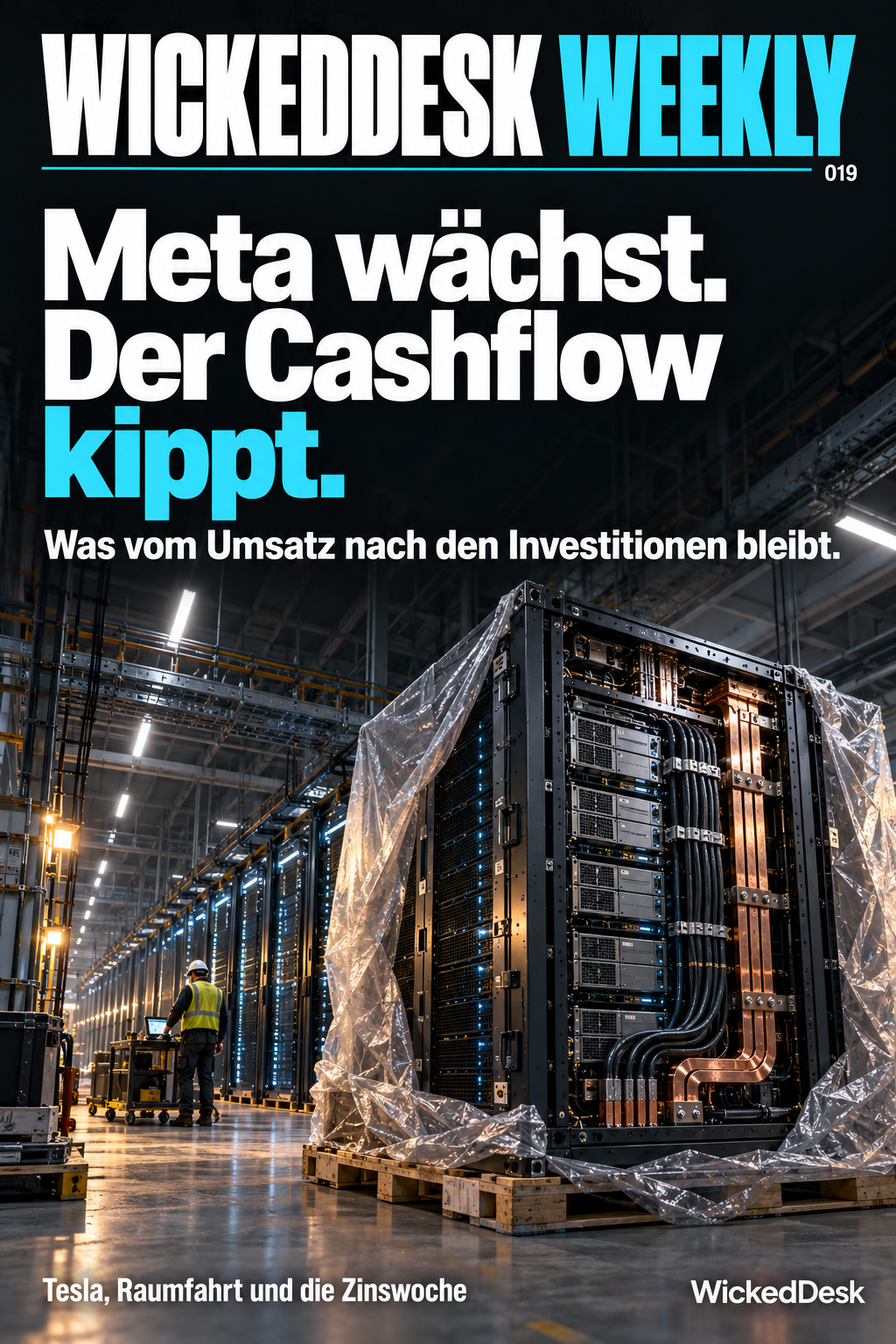 WickedDesk Weekly #019: Meta wächst. Der Cashflow kippt.