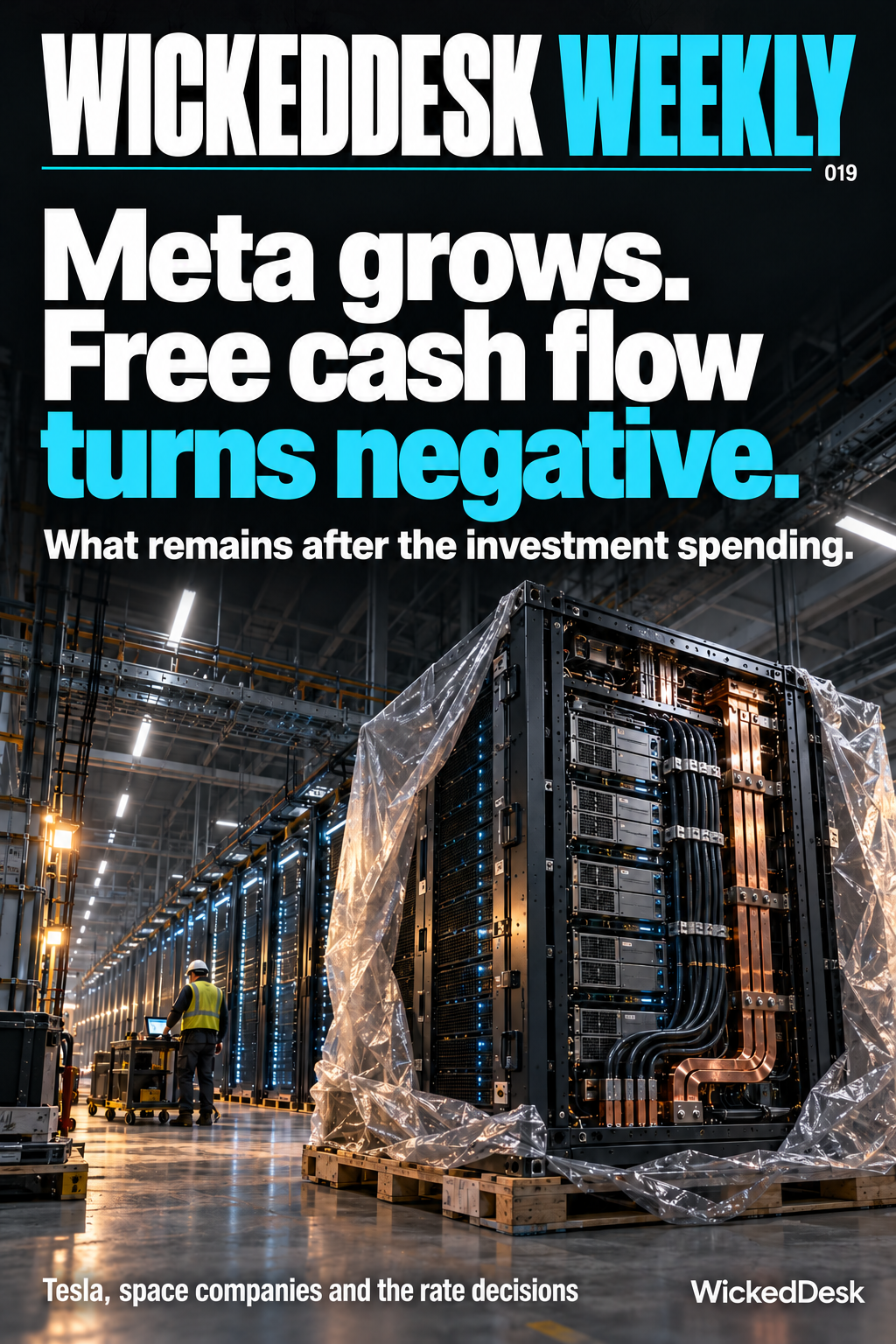 WickedDesk Weekly #019: Meta grows. Free cash flow turns negative.